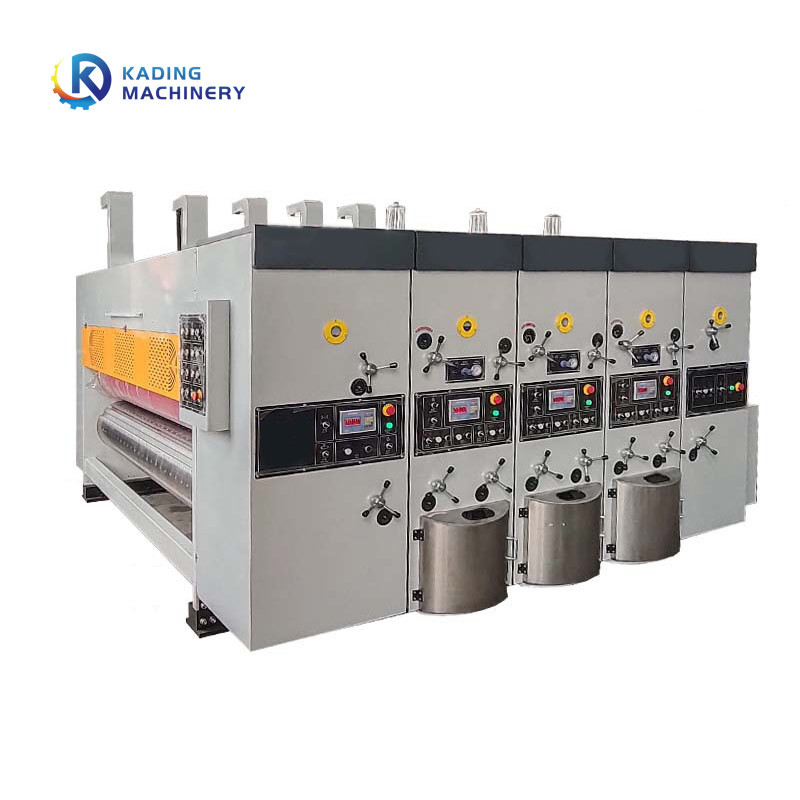 PLC 통제를 가진 물 - 근거한 잉크 Flexo 물결 모양 상자 인쇄기