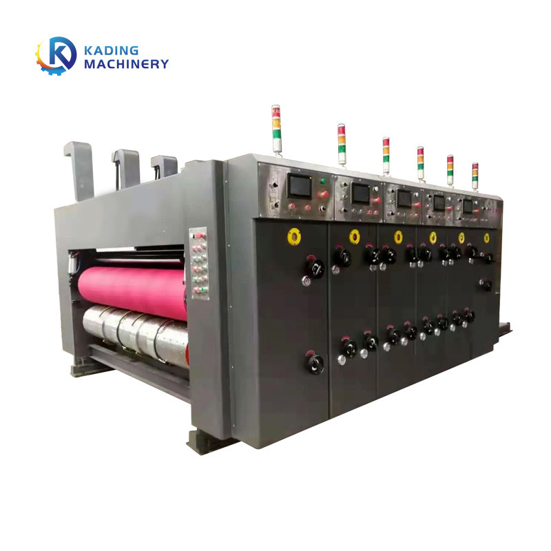 Flexographic 4개의 색깔은 고속의 Flexo 인쇄기를 물결 모양으로 만들었습니다