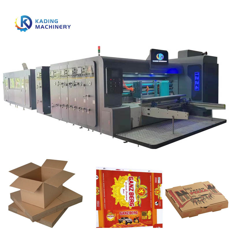 250 PC/분을 가진 골판지를 위한 자동적인 먹이는 판지 인쇄기